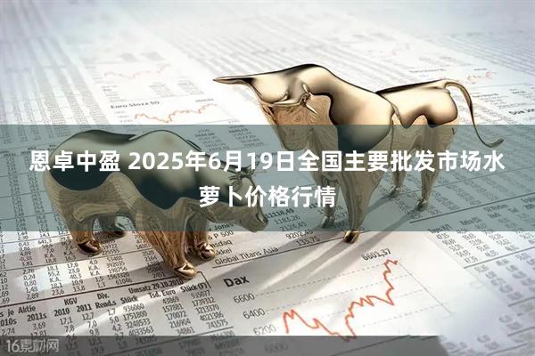 恩卓中盈 2025年6月19日全国主要批发市场水萝卜价格行情