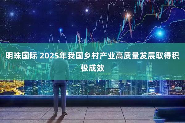 明珠国际 2025年我国乡村产业高质量发展取得积极成效